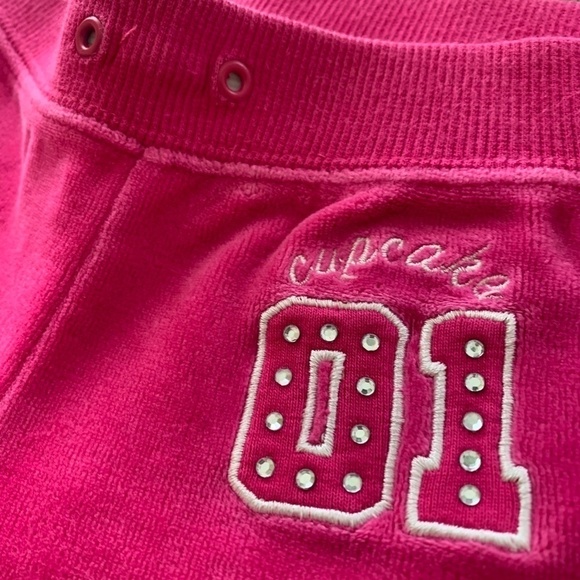 Gymboree Cupcake Velour Sweatsuit with Embroidery - Picture 16 of 16